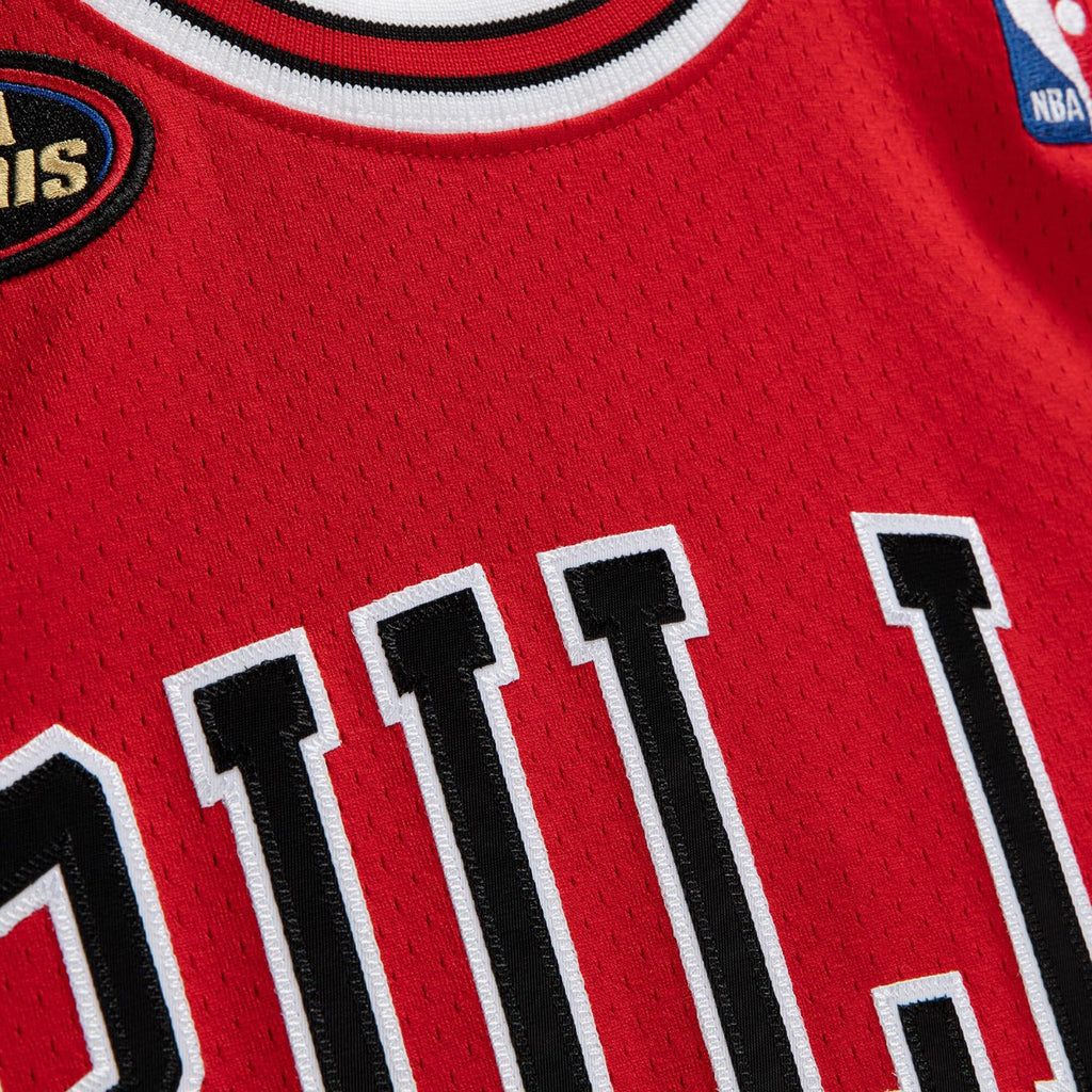 Chicago Bulls Authentic Jersey Road Finals Michael Jordan 1997-98