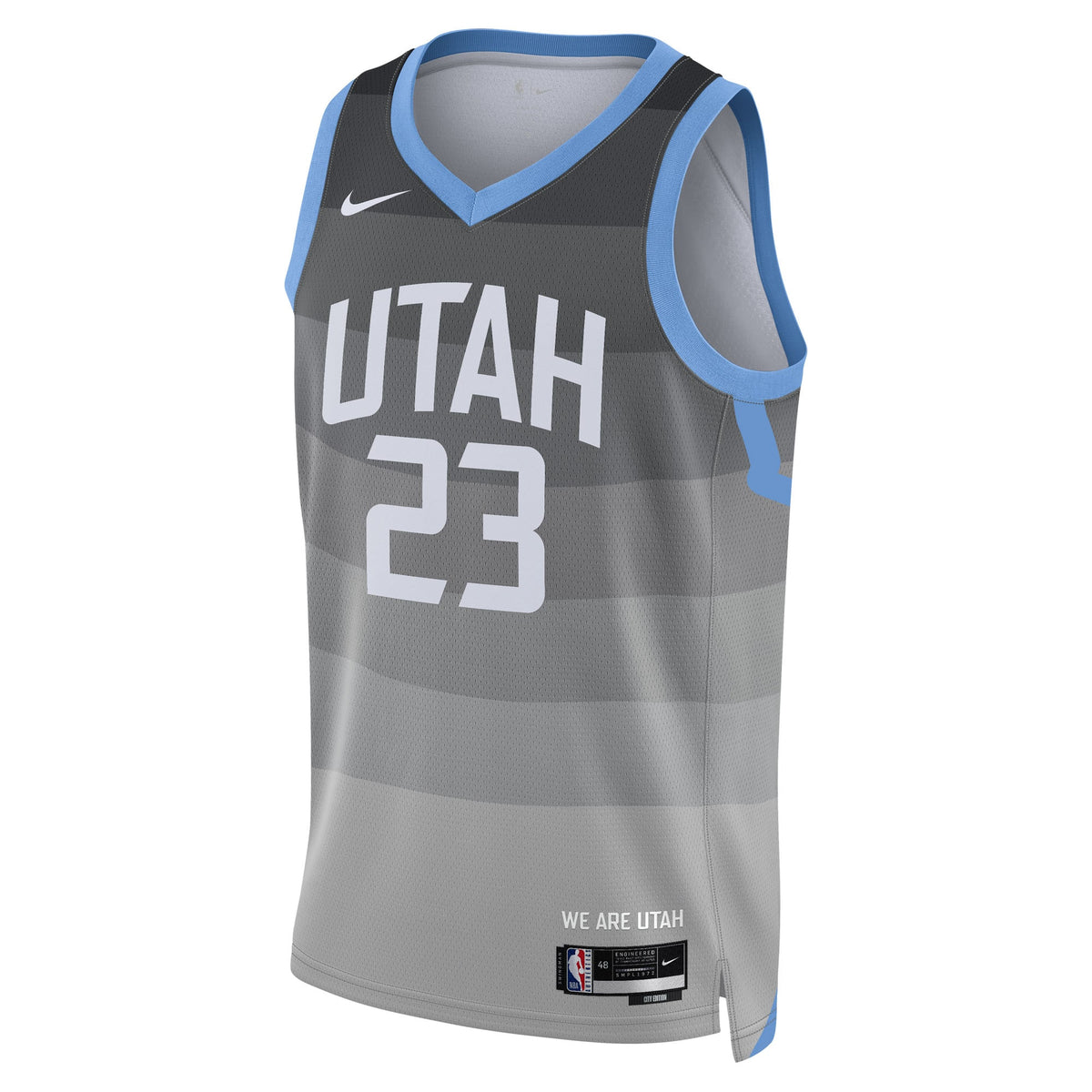 Utah Jazz 2025/26 City Edition Swingman Jersey - Gray - Lauri Markkanen - Unisex