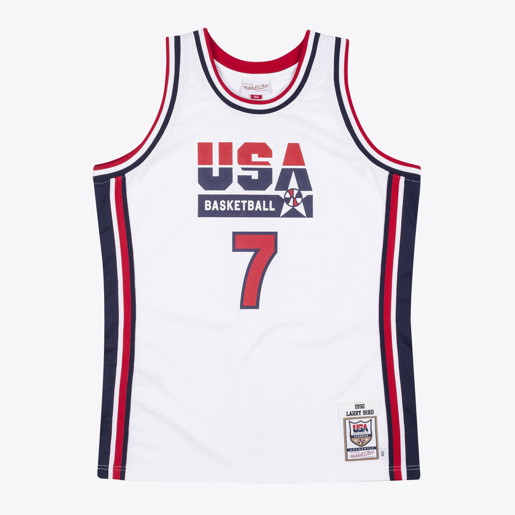 USA Basketball Authentic Jersey Larry Bird 1992