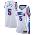 Philadelphia 76ers Association Edition Swingman Jersey - White - Quentin Grimes - Unisex
