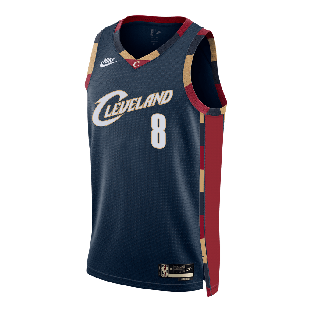 Cleveland Cavaliers Classic Edition Swingman Jersey - Navy - Dennis Schröder - Unisex