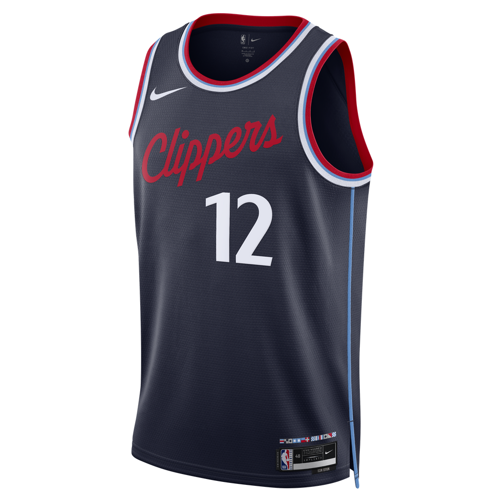 Los Angeles Clippers Replica Icon Edition Swingman Jersey - Navy - Nick Martinelli - Unisex