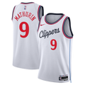 Los Angeles Clippers Replica Association Edition Swingman Jersey - White - Bennedict Mathurin - Unisex