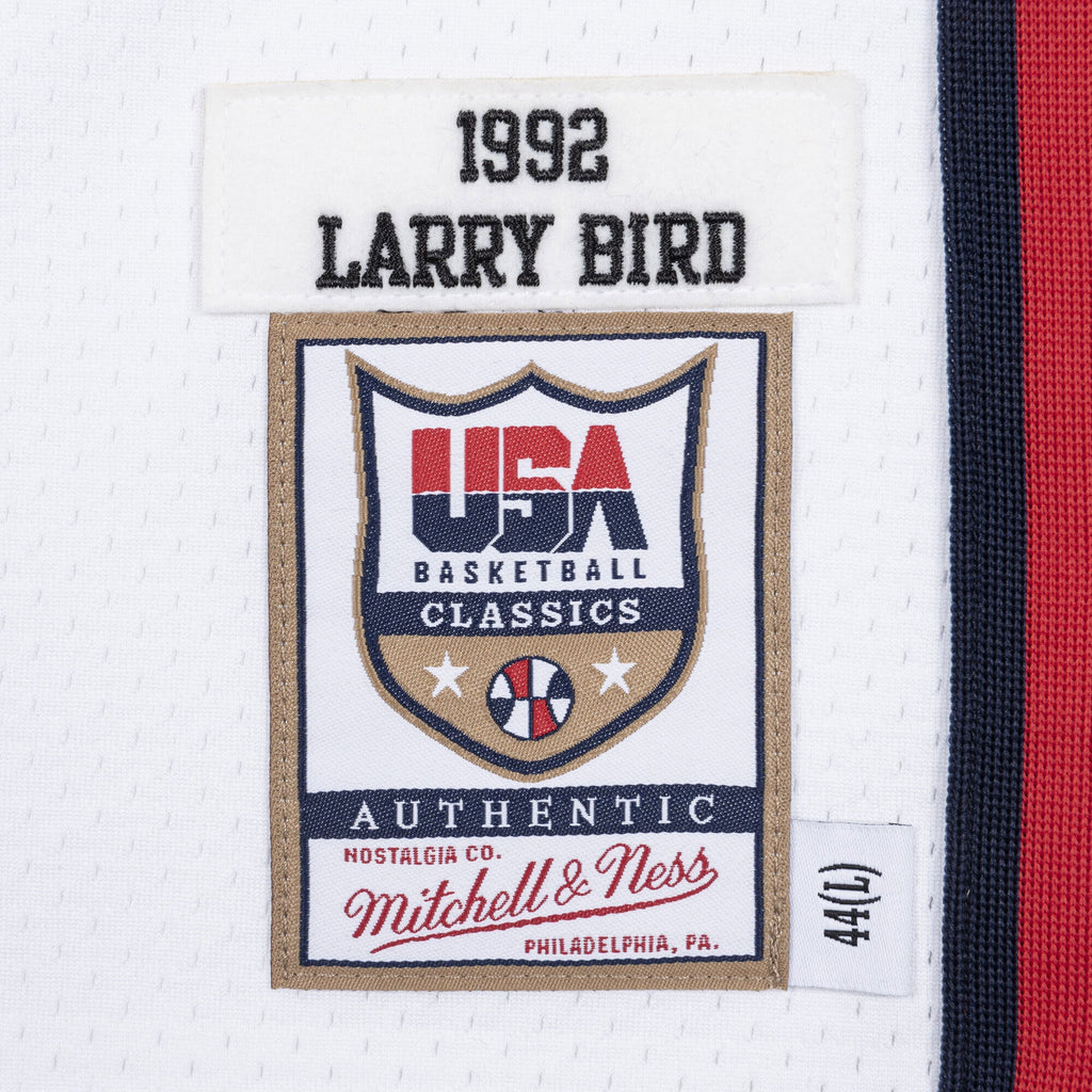 USA Basketball Authentic Jersey Larry Bird 1992
