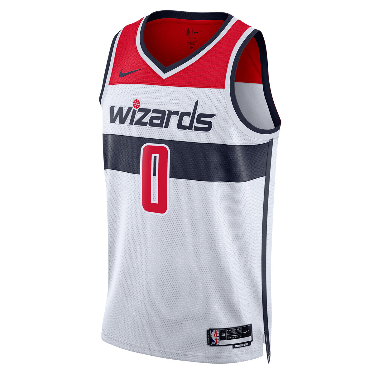 Washington Wizards Association Edition Swingman Jersey - White - Bilal Coulibaly - Unisex