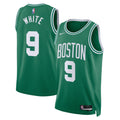 Boston Celtics Icon Edition Swingman Jersey - Kelly Green - Derrick White - Unisex