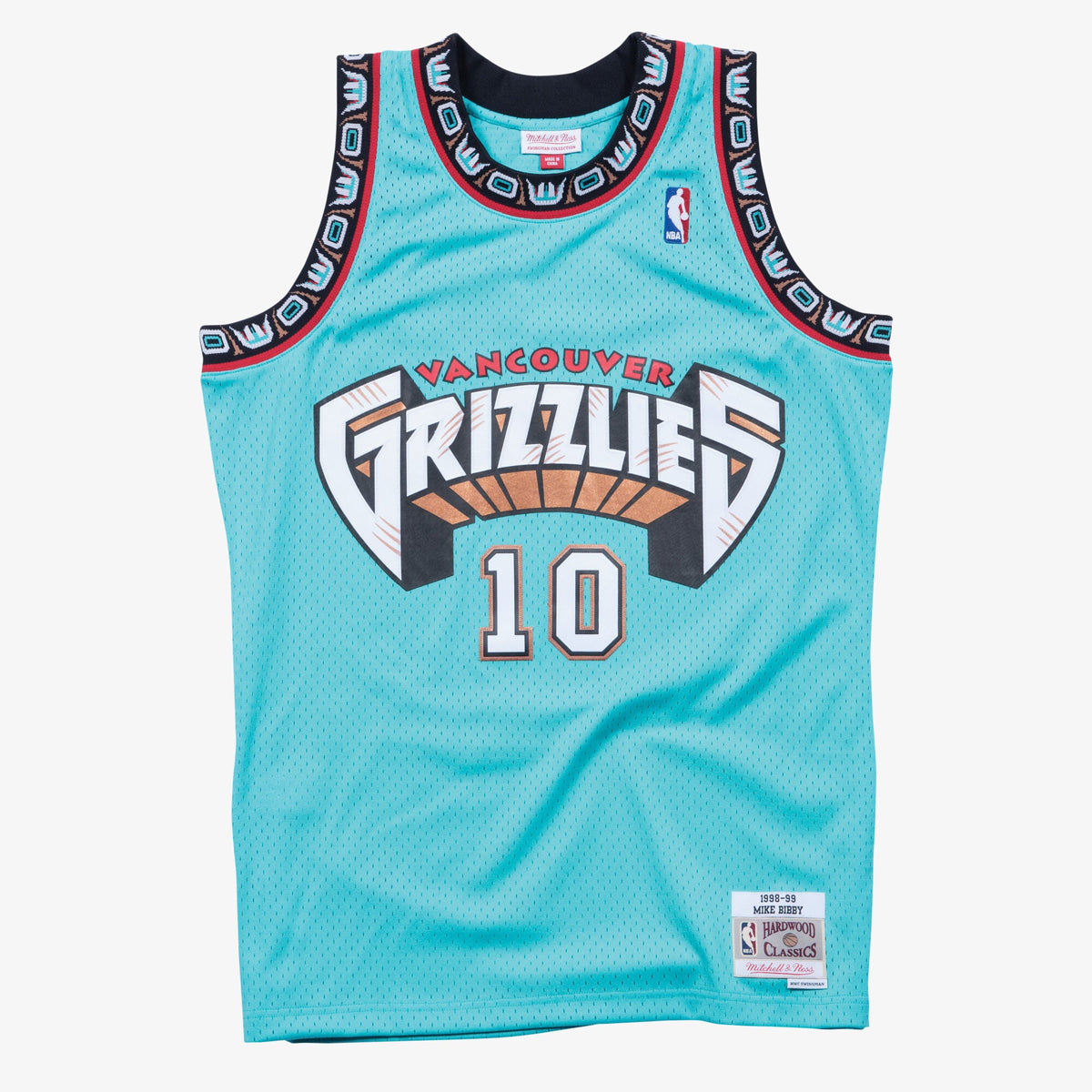 Vancouver Grizzlies Swingman Jersey Mike Bibby 1998-89