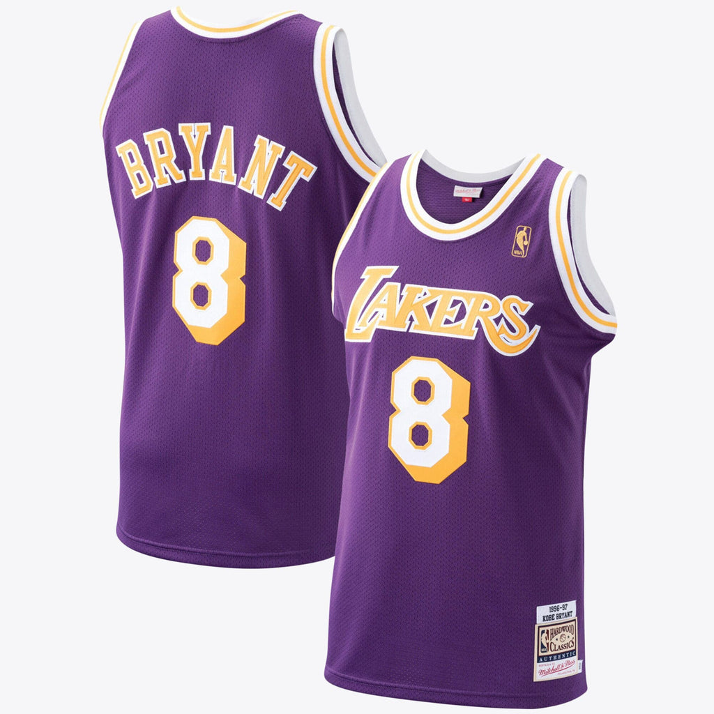 Kobe Bryant Hardwood Classic 1996-97 Authentic Jersey - Purple - Mens