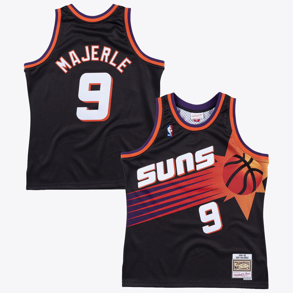 Phoenix Suns Dan Majerle 1994 Swingman Alt Road Authentic Jersey - Black