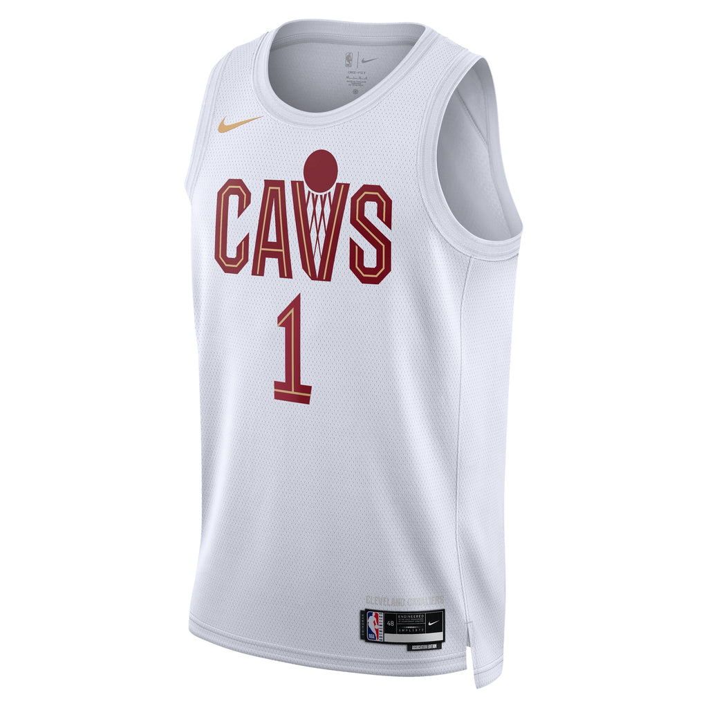 Cleveland Cavaliers Association Edition Swingman Jersey - White - Max Strus - Unisex