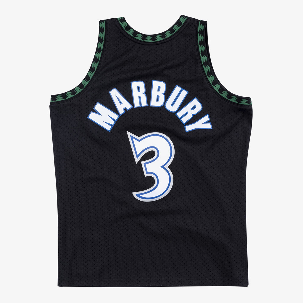 Minnesota Timberwolves Swingman Jersey Alternate Stephon Marbury 1997-98