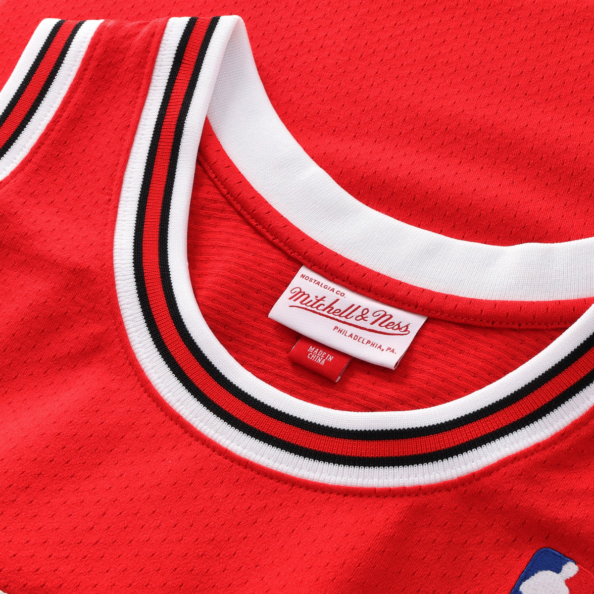 Chicago Bulls Michael Jordan 1994-95 Road 45 Authentic Jersey - Red - Mens