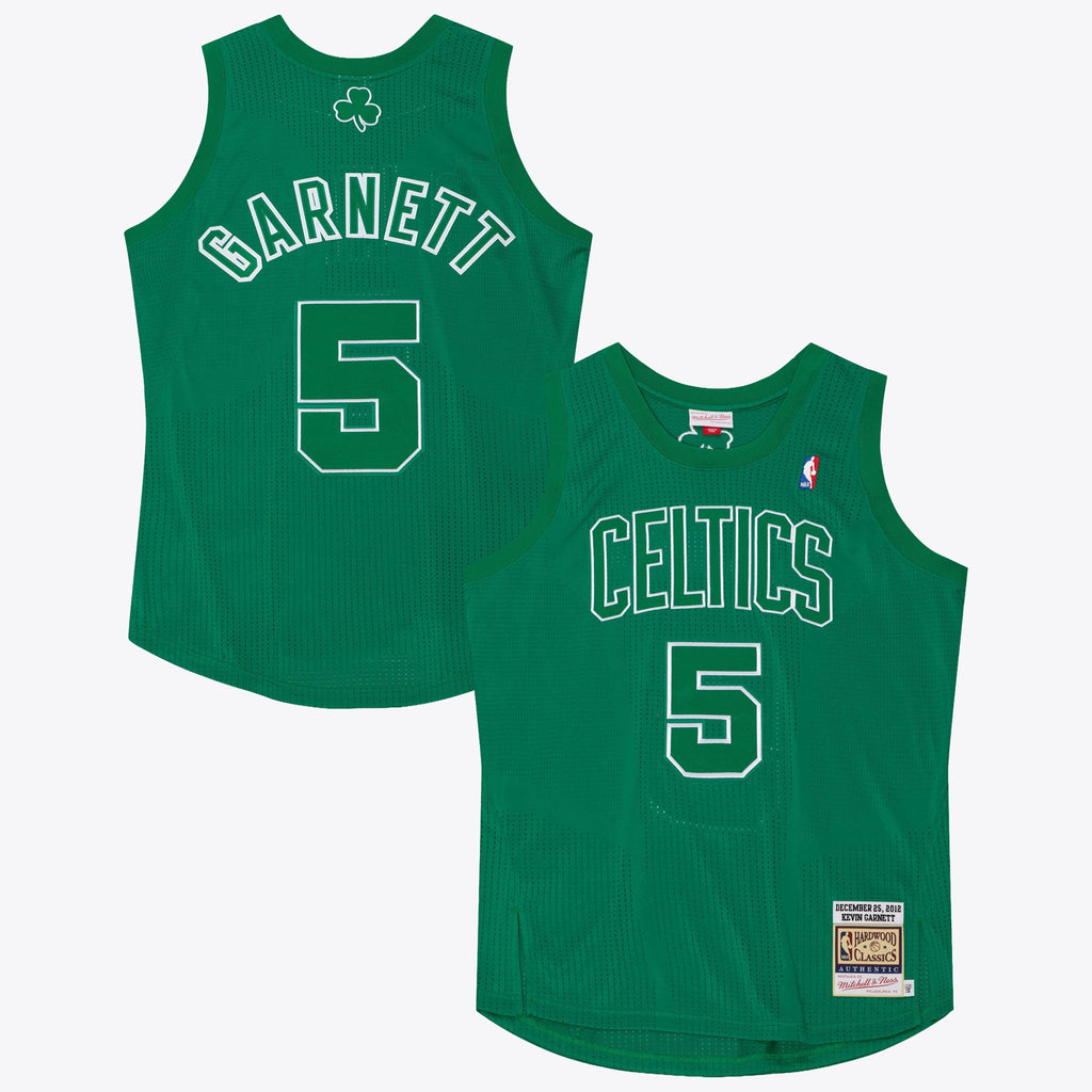 Boston Celtics Kevin Garnett 2012 Christmas Day Authentic Jersey - Kelly Green