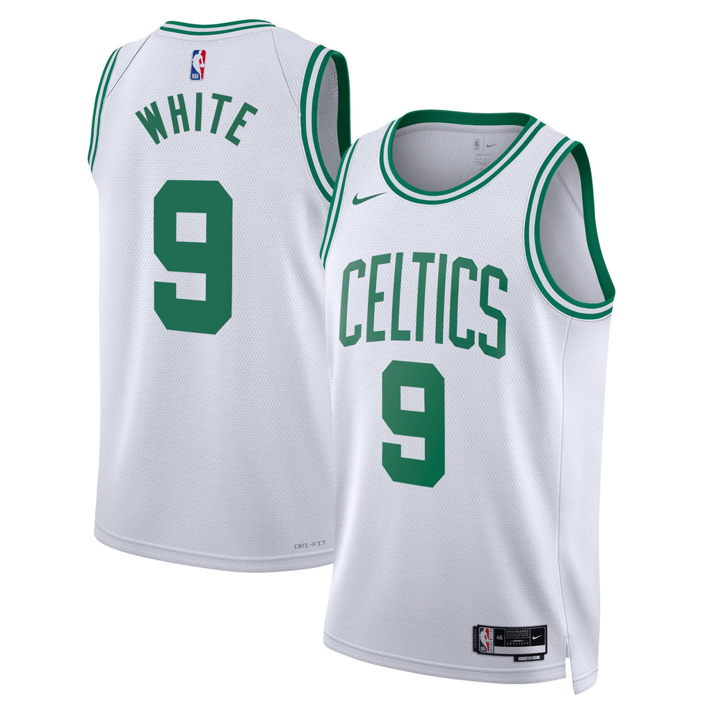 Boston Celtics Association Edition Swingman Jersey - White - Derrick White - Unisex