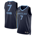 Memphis Grizzlies Icon Edition Swingman Jersey - Navy - Santi Aldama - Unisex