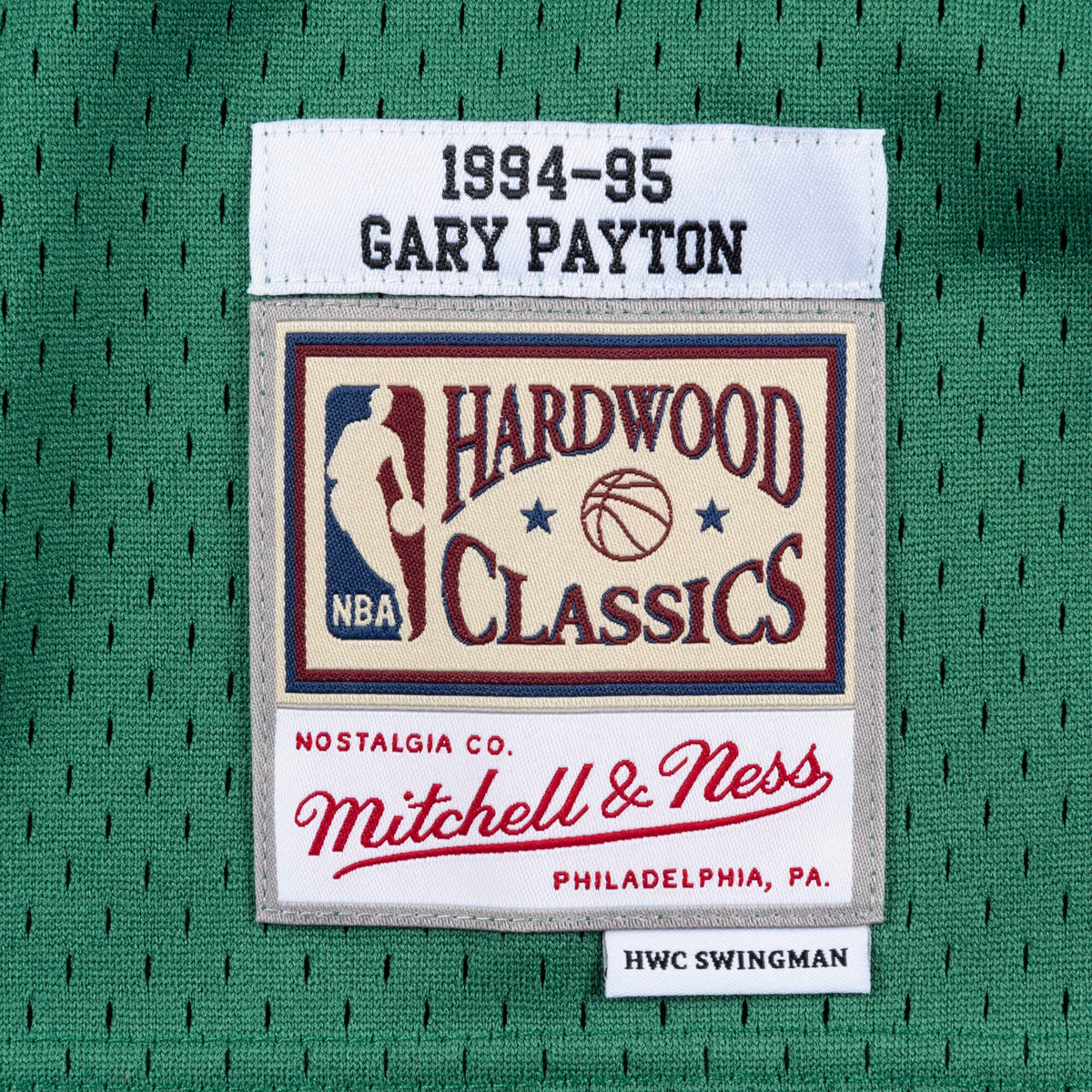 Seattle Supersonics Swingman Jersey Road Gary Payton 1994