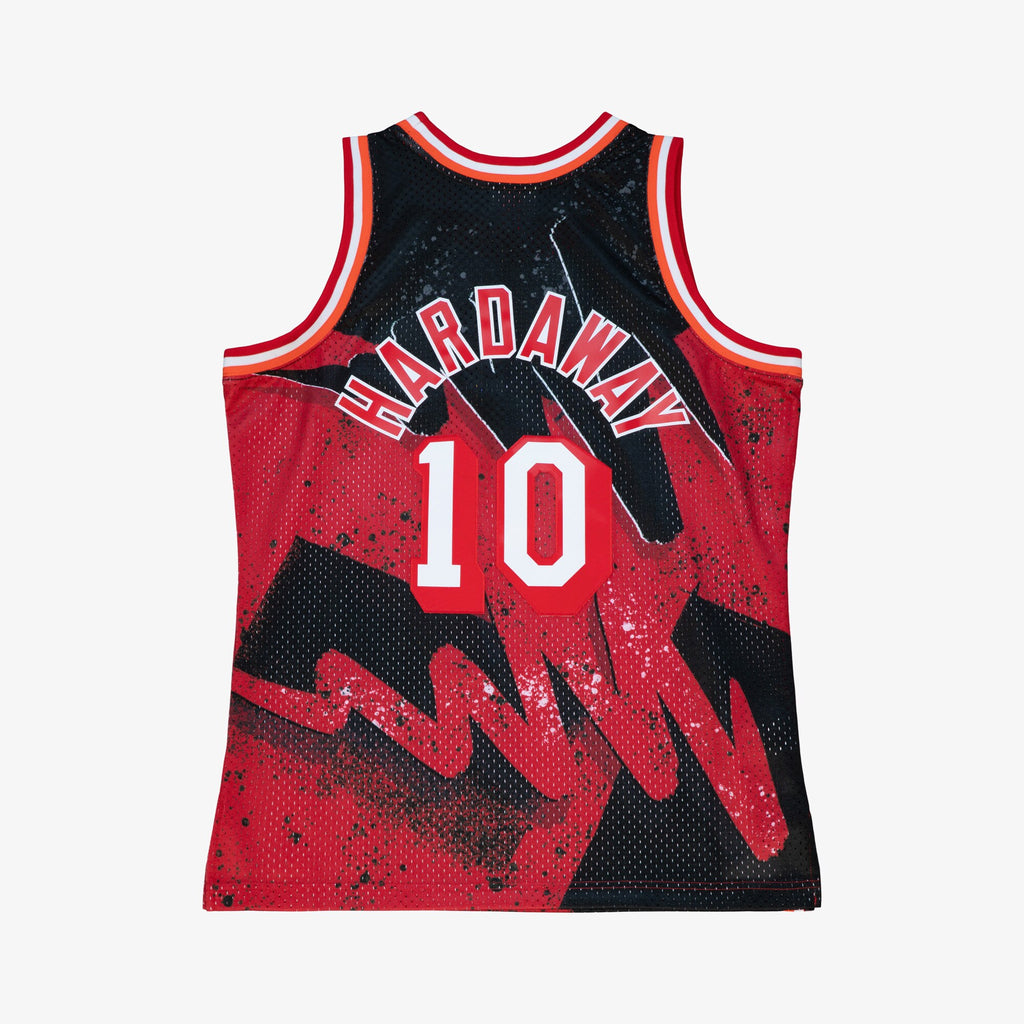 Miami Heat Tim Hardaway 1996 Hyper Hoops Swingman Jersey - Scarlet