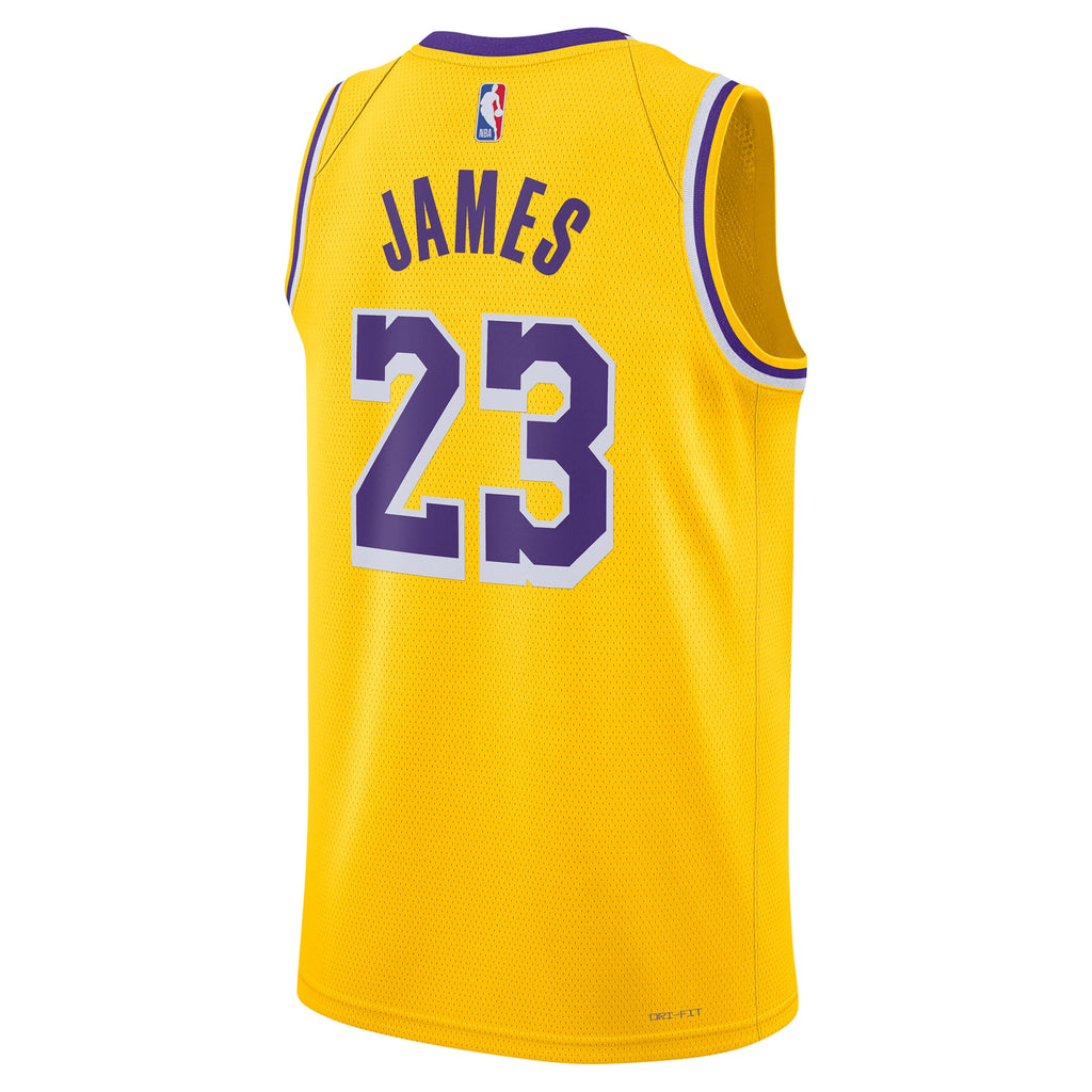 Los Angeles Lakers Icon Swingman Jersey - Lebron James - Unisex