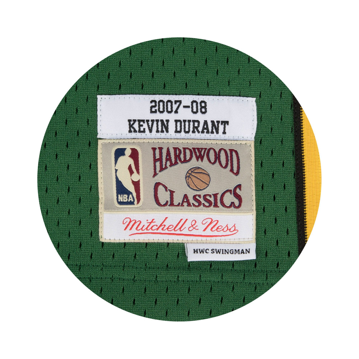 Seattle Supersonics Swingman Jersey Road Kevin Durant 2007-08