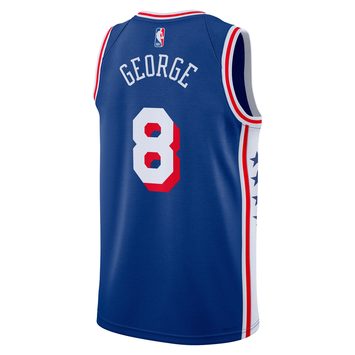 Philadelphia 76ers Icon Edition Swingman Jersey - Royal - Paul George - Unisex
