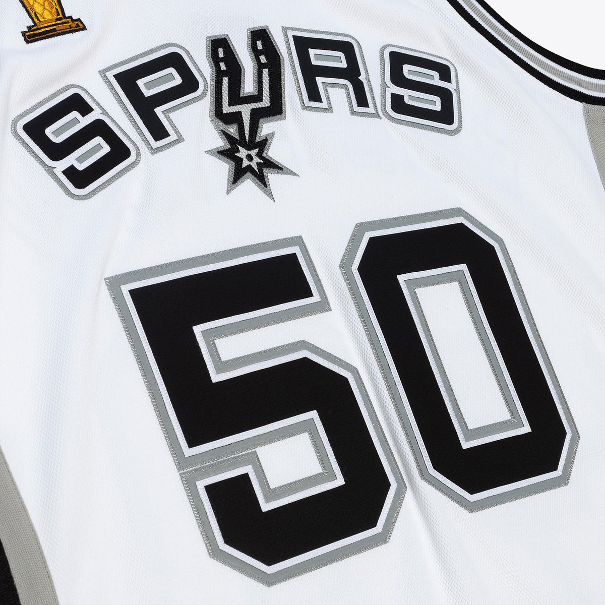 San Antonio Spurs David Robinson 2002 Home Finals Authentic Jersey - White