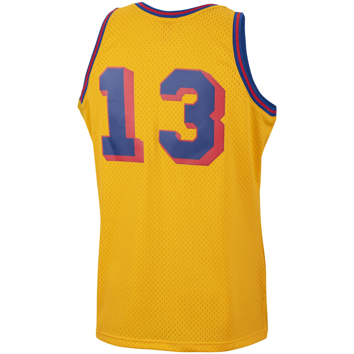 Men's Wilt Chamberlain Gold San Francisco Warriors 1962-63 Hardwood Classics Swingman Jersey