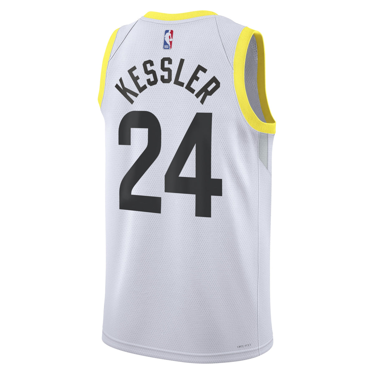 Utah Jazz Association Edition Swingman Jersey - White - Walker Kessler - Unisex