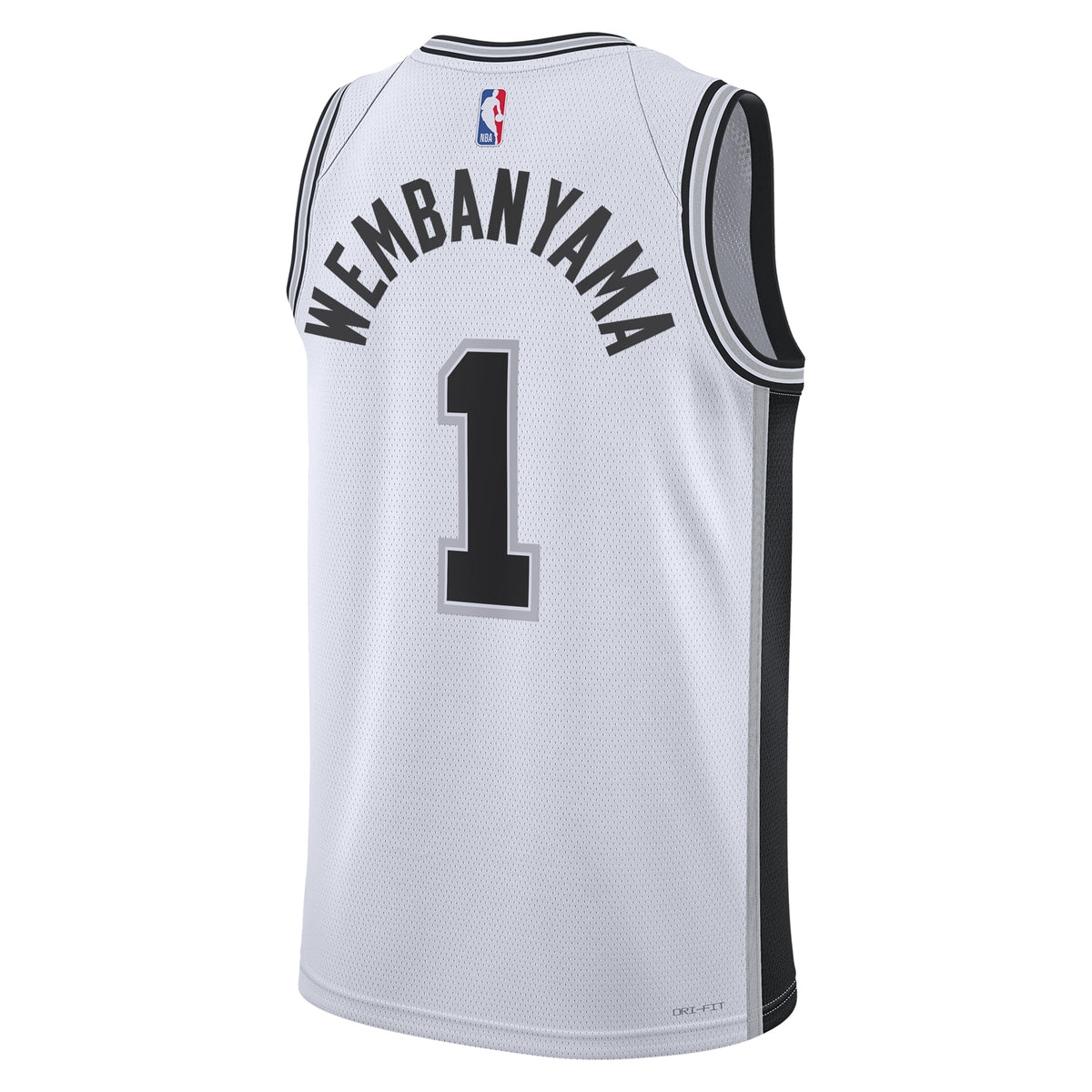 San Antonio Spurs Association Edition Swingman Jersey - White - Victor Wembanyama - Unisex