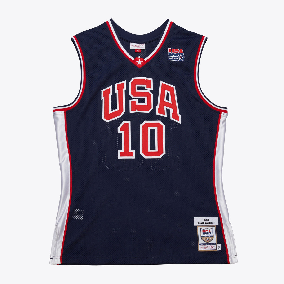 Team USA Authentic Jersey Kevin Garnett 2000