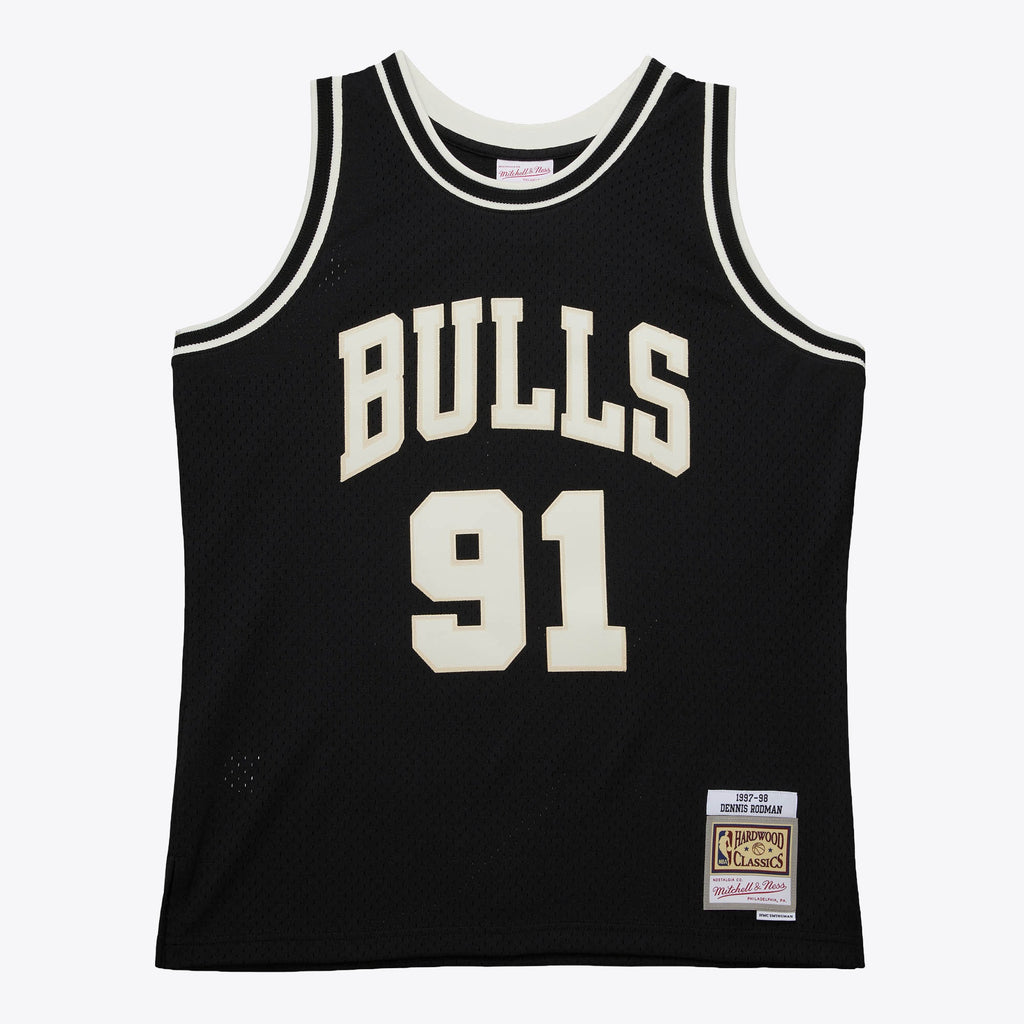 Chicago Bulls Off Court Swingman Jersey Dennis Rodman 1997
