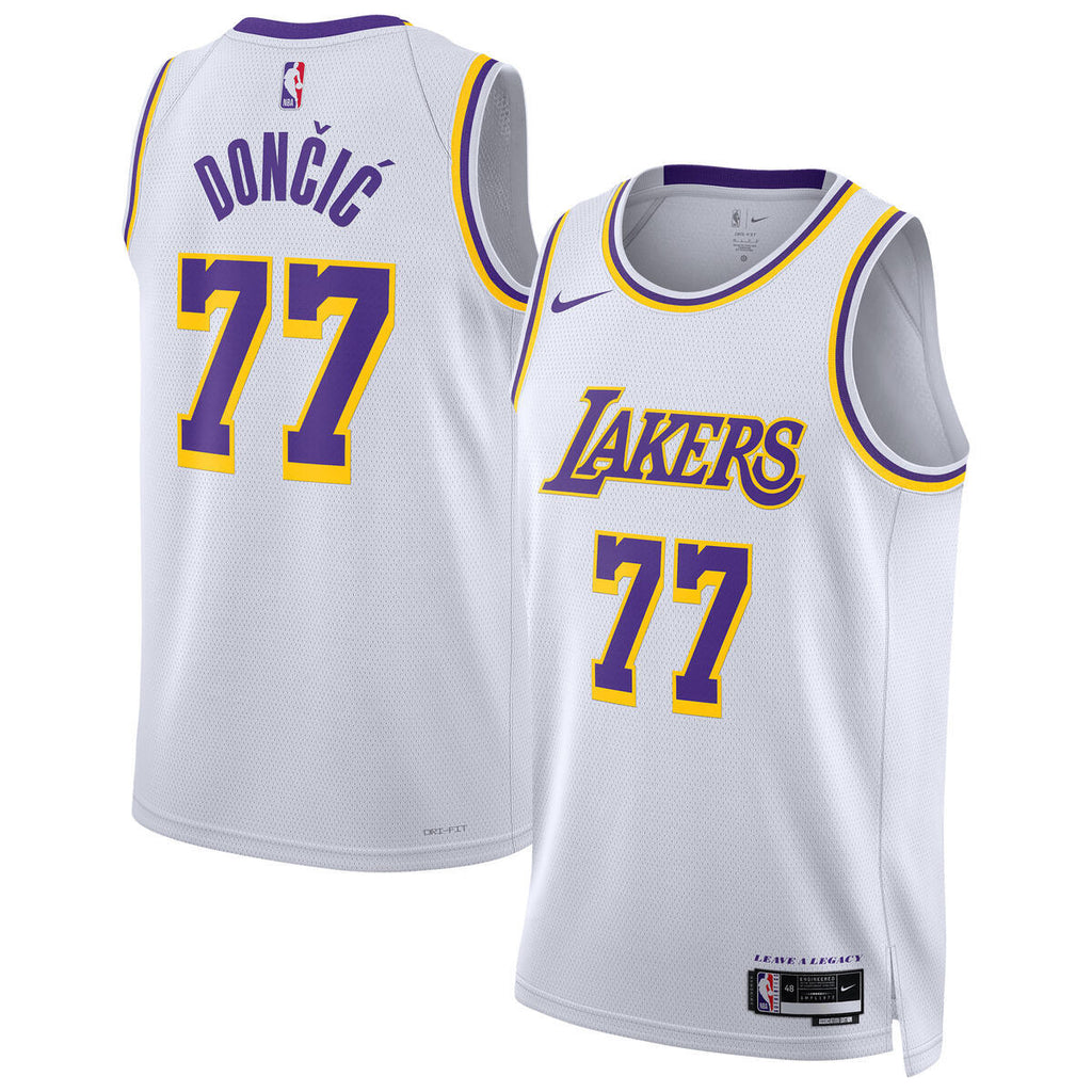 Los Angeles Lakers Association Swingman Jersey - Luka Doncic - Unisex