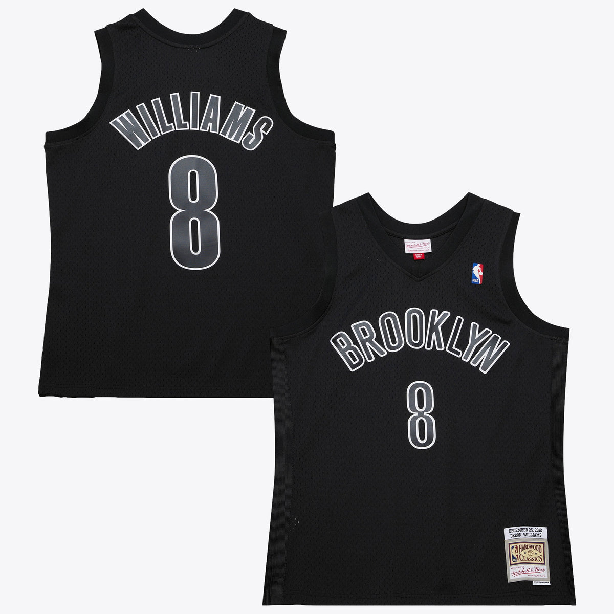 Brooklyn Nets Deron Williams 2012 Day Authentic Jersey - Black