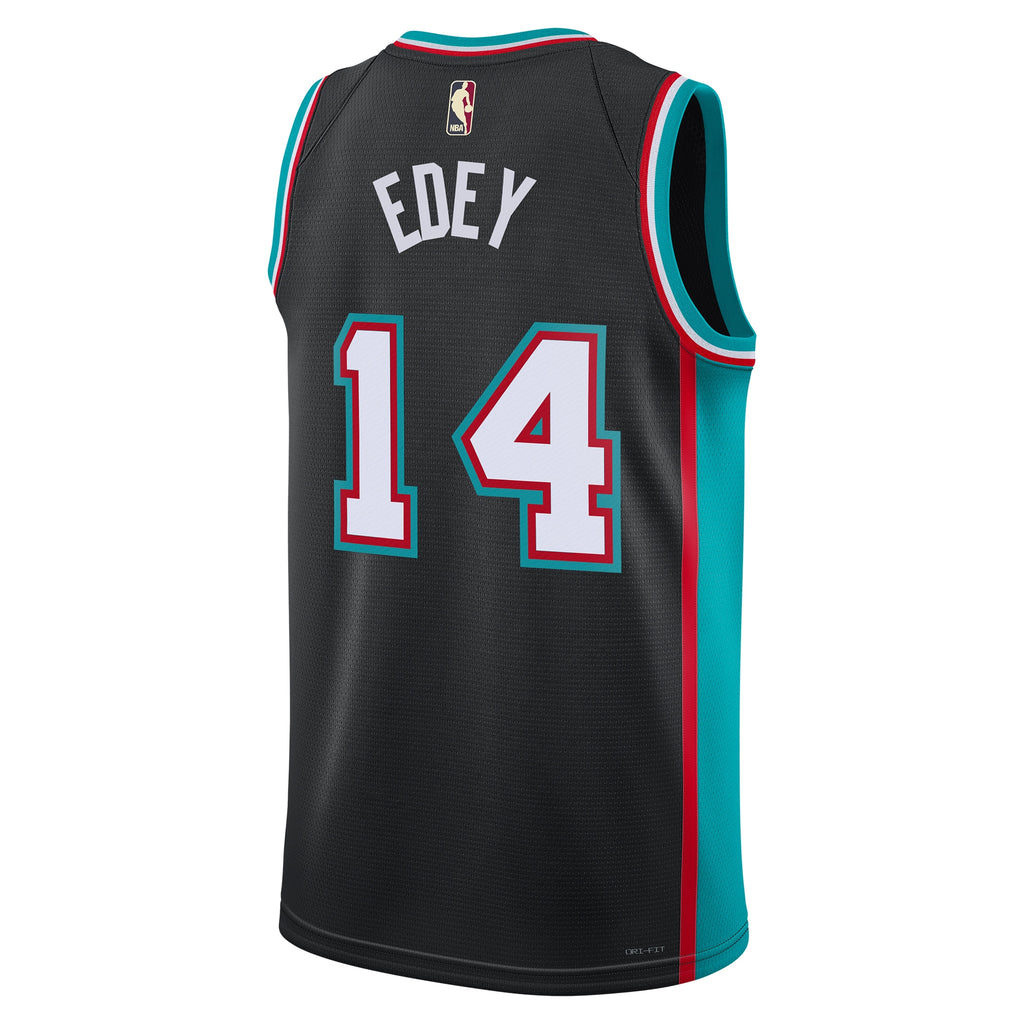 Memphis Grizzlies Classic Edition Jersey - Black - Zach Edey - Unisex