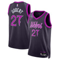 Minnesota Timberwolves 2025/26 City Edition Swingman Jersey - Black - Rudy Gobert - Unisex