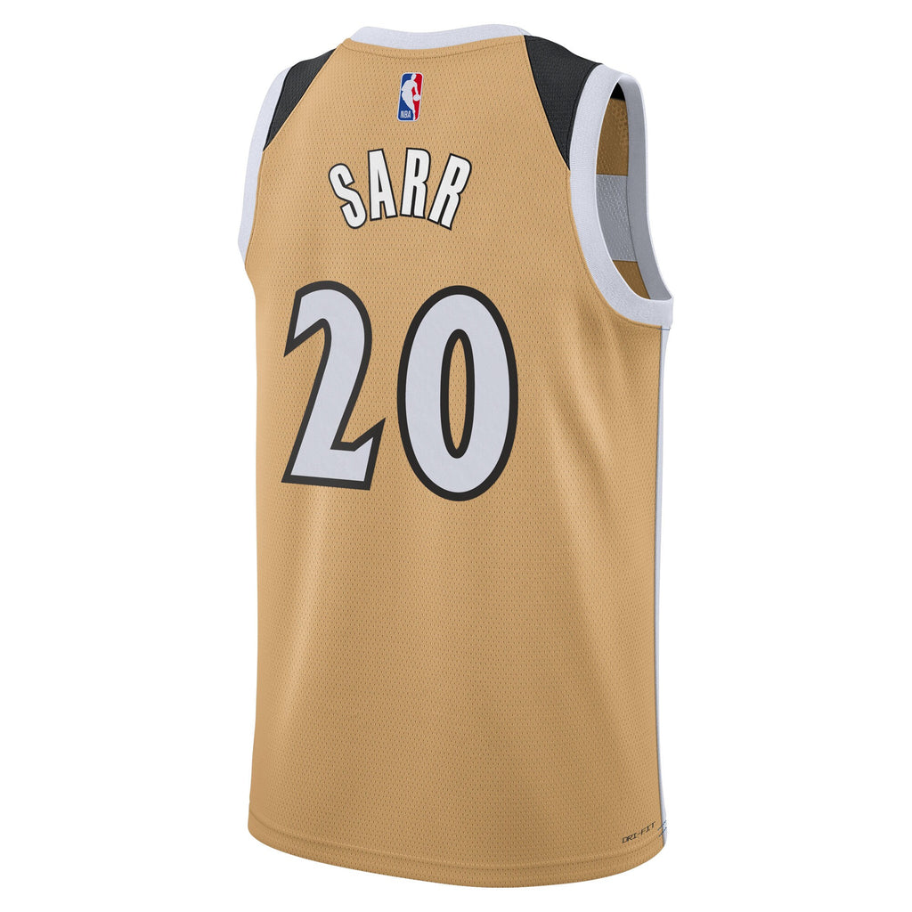 Washington Wizards 2025/26 City Edition Swingman Jersey - Tan - Alex Sarr - Unisex