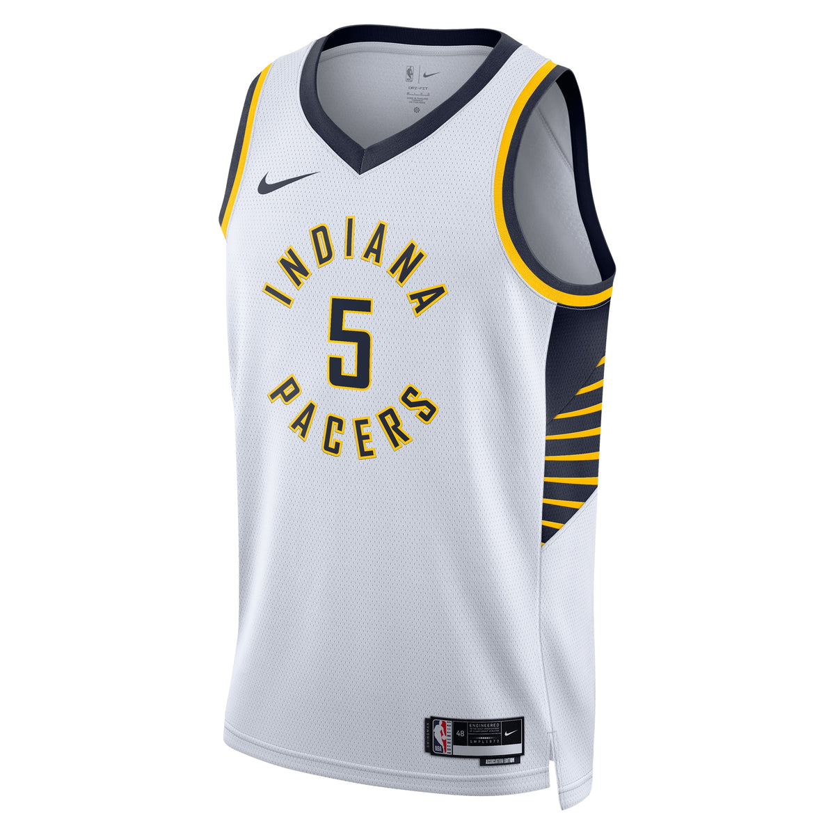 Indiana Pacers Association Edition Swingman Jersey - White - Jarace Walker - Unisex