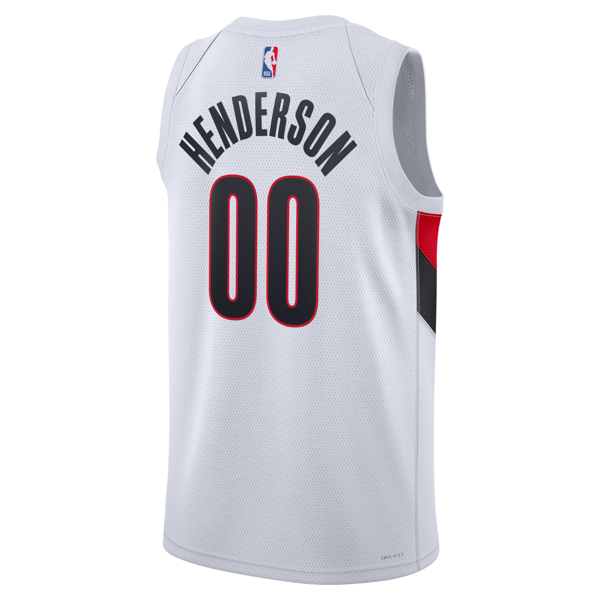 Portland Trail Blazers Replica Association Edition Swingman Jersey - White - Scoot Henderson - Unisex