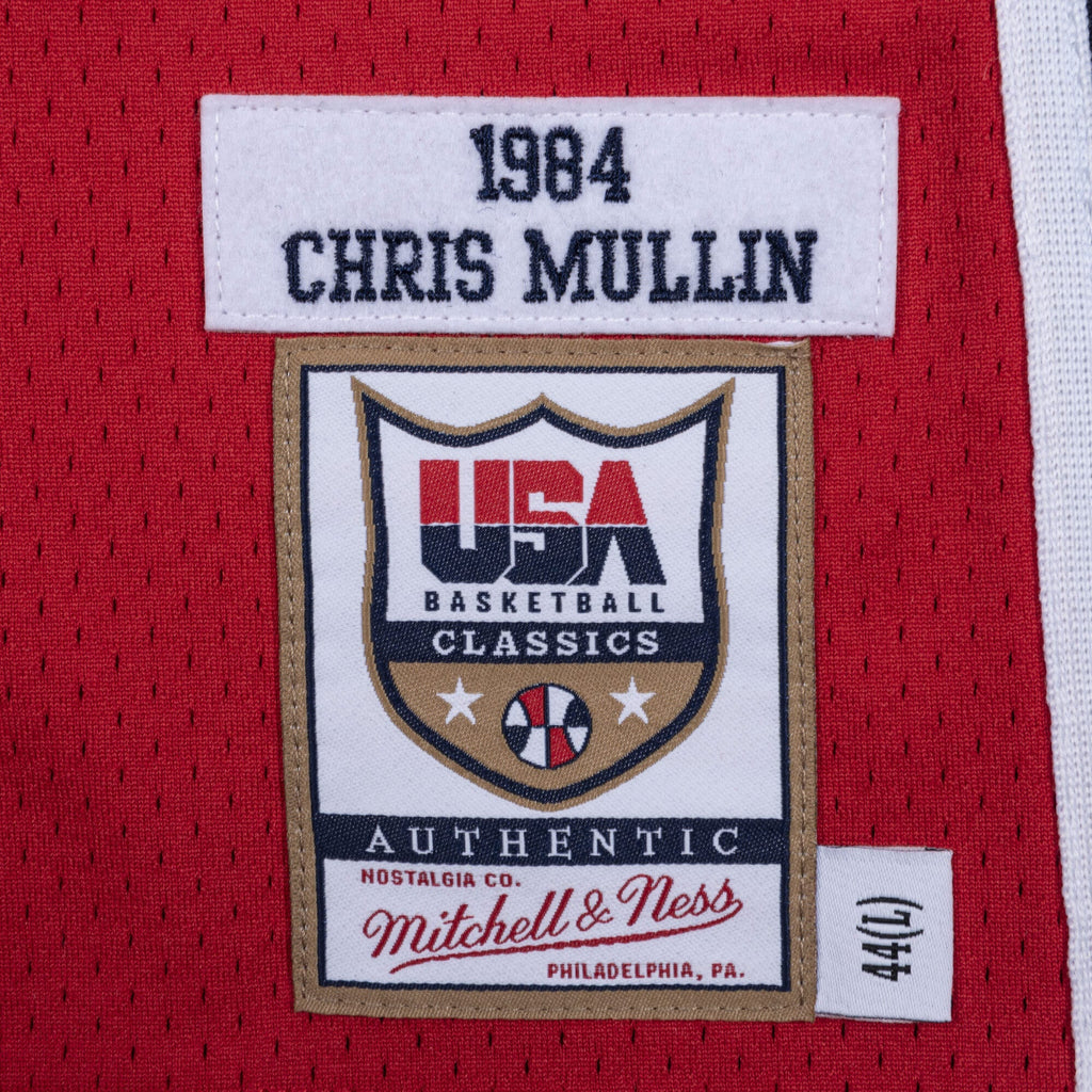USA Basketball Authentic Jersey Chris Mullin 1984