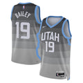 Utah Jazz 2025/26 City Edition Swingman Jersey - Gray - Ace Bailey - Unisex