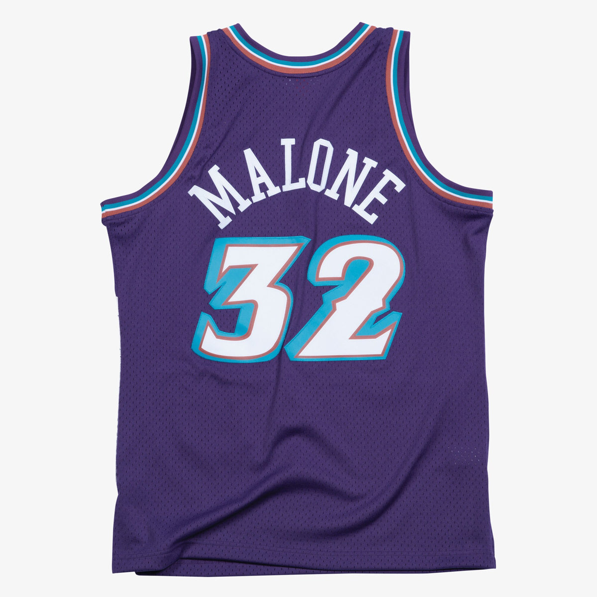 Utah Jazz Karl Malone 1996 Swingman Road Authentic Jersey - Purple