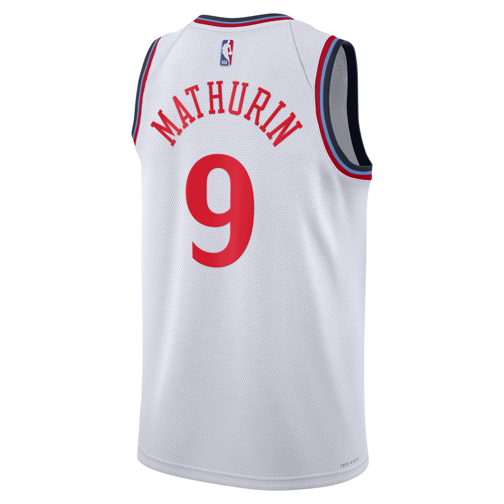 Los Angeles Clippers Replica Association Edition Swingman Jersey - White - Bennedict Mathurin - Unisex