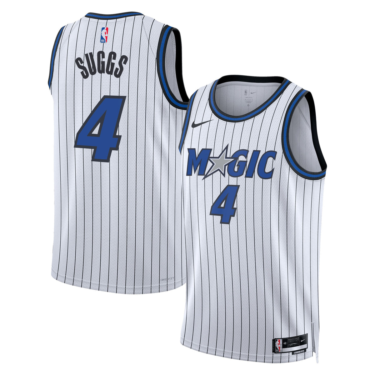 Orlando Magic Replica Association Edition Swingman Jersey - White - Jalen Suggs - Unisex