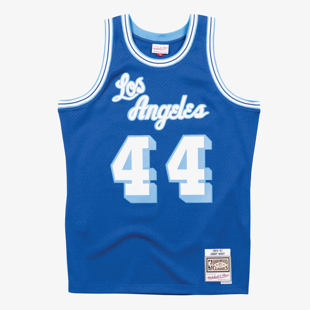 Los Angeles Lakers Swingman Jersey Road Jerry West 1960-61