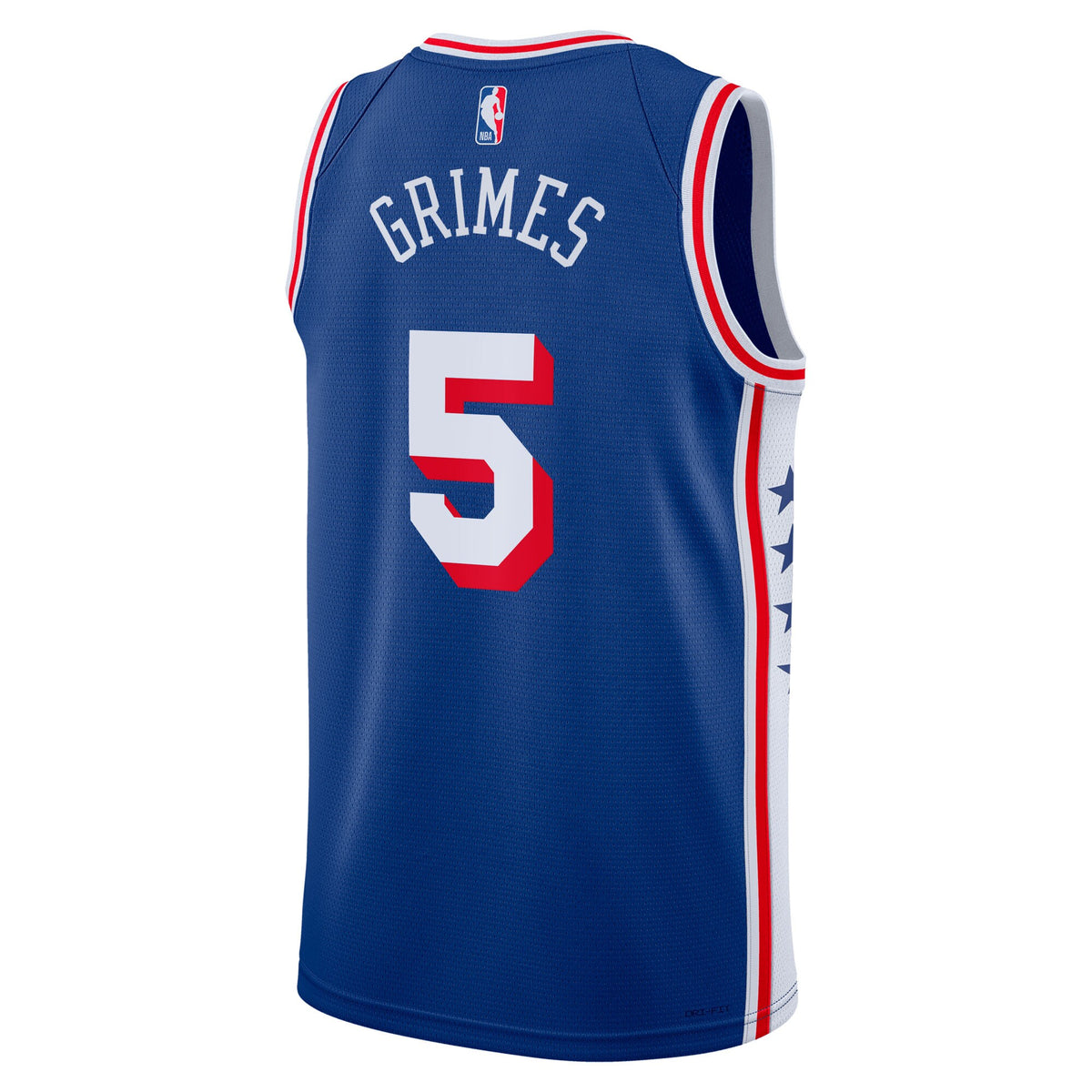 Philadelphia 76ers Icon Edition Swingman Jersey - Royal - Quentin Grimes - Unisex