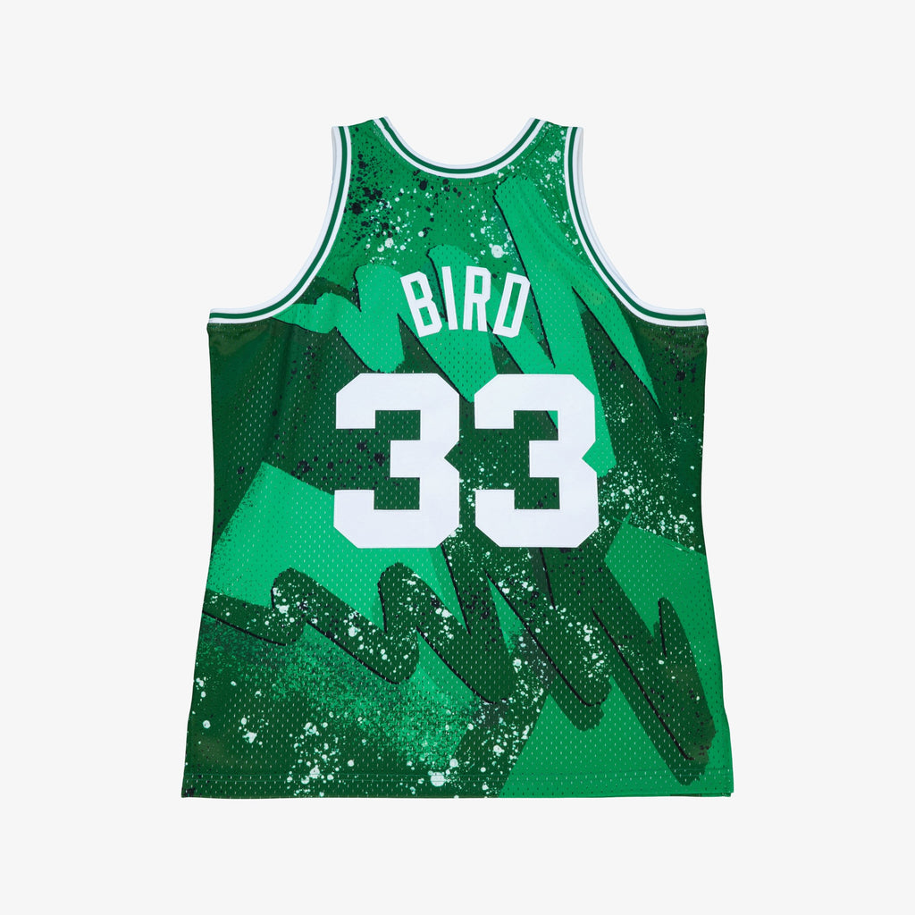 Boston Celtics Larry Bird 1985 Hyper Hoops Swingman Jersey - Green