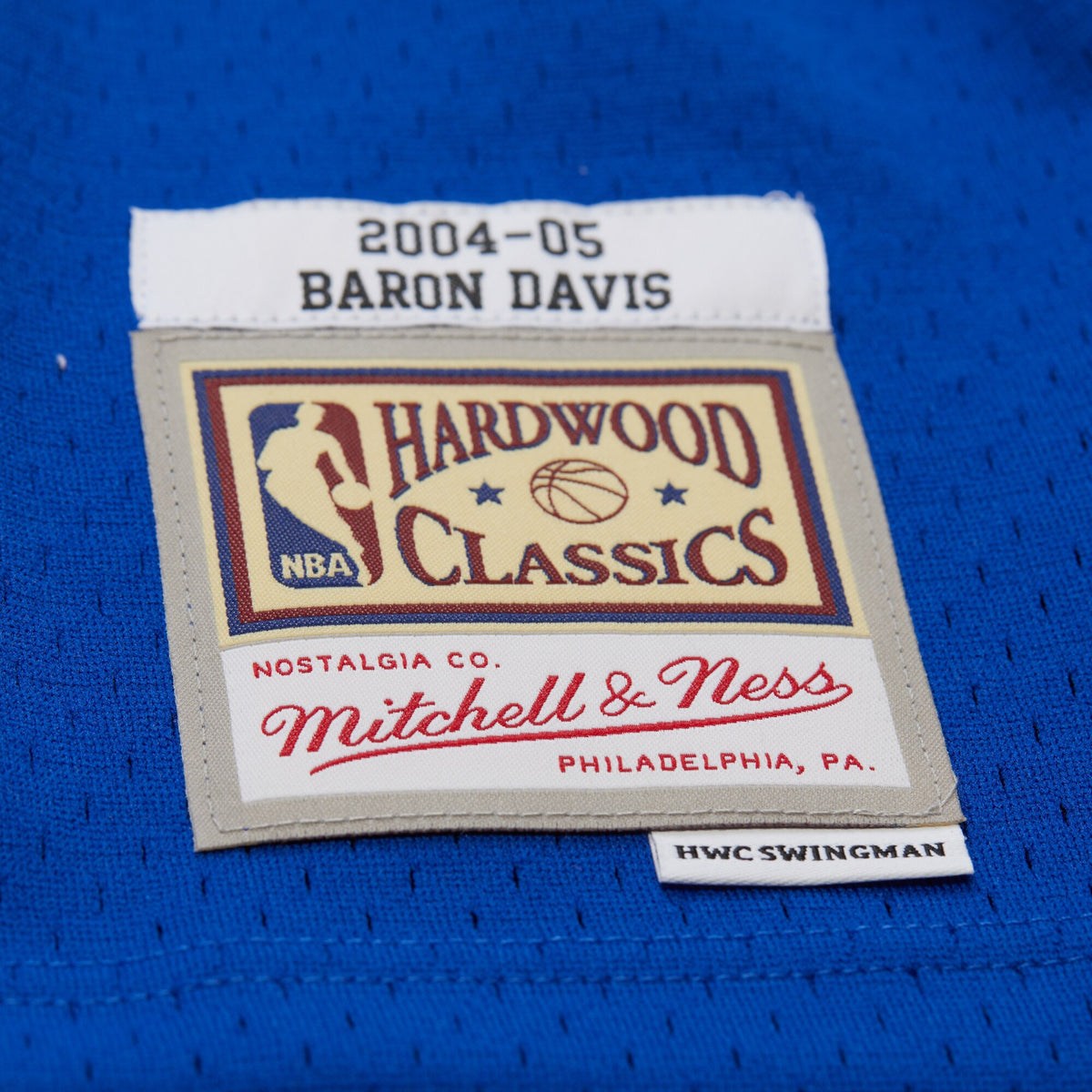 Golden State Warriors Swingman Jersey 2004 Baron Davis