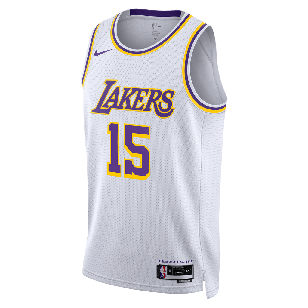 Los Angeles Lakers Association Edition Swingman Jersey - White - Austin Reaves - Unisex