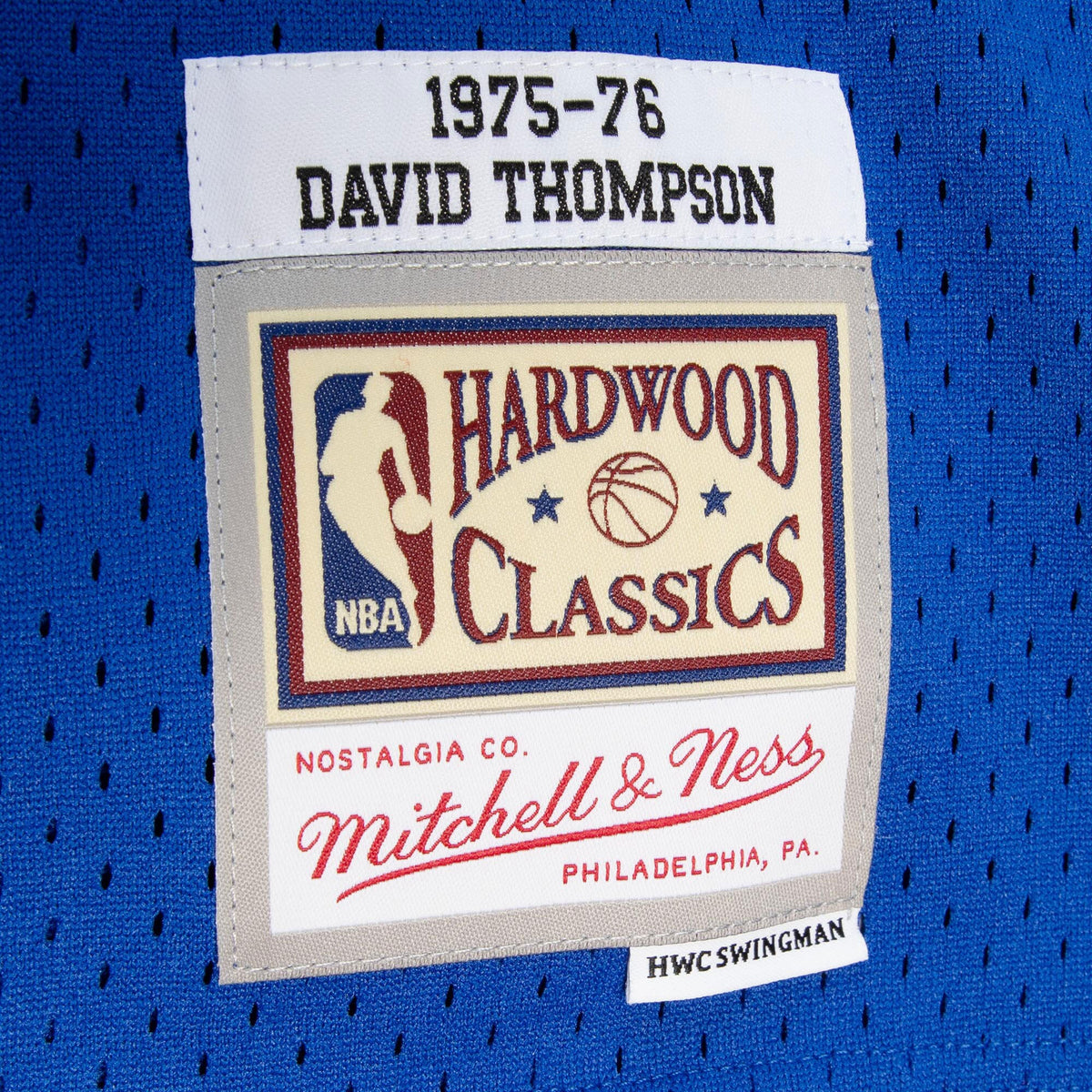 Denver Nuggets David Thompson 1975 Dark Authentic Jersey - Royal Blue