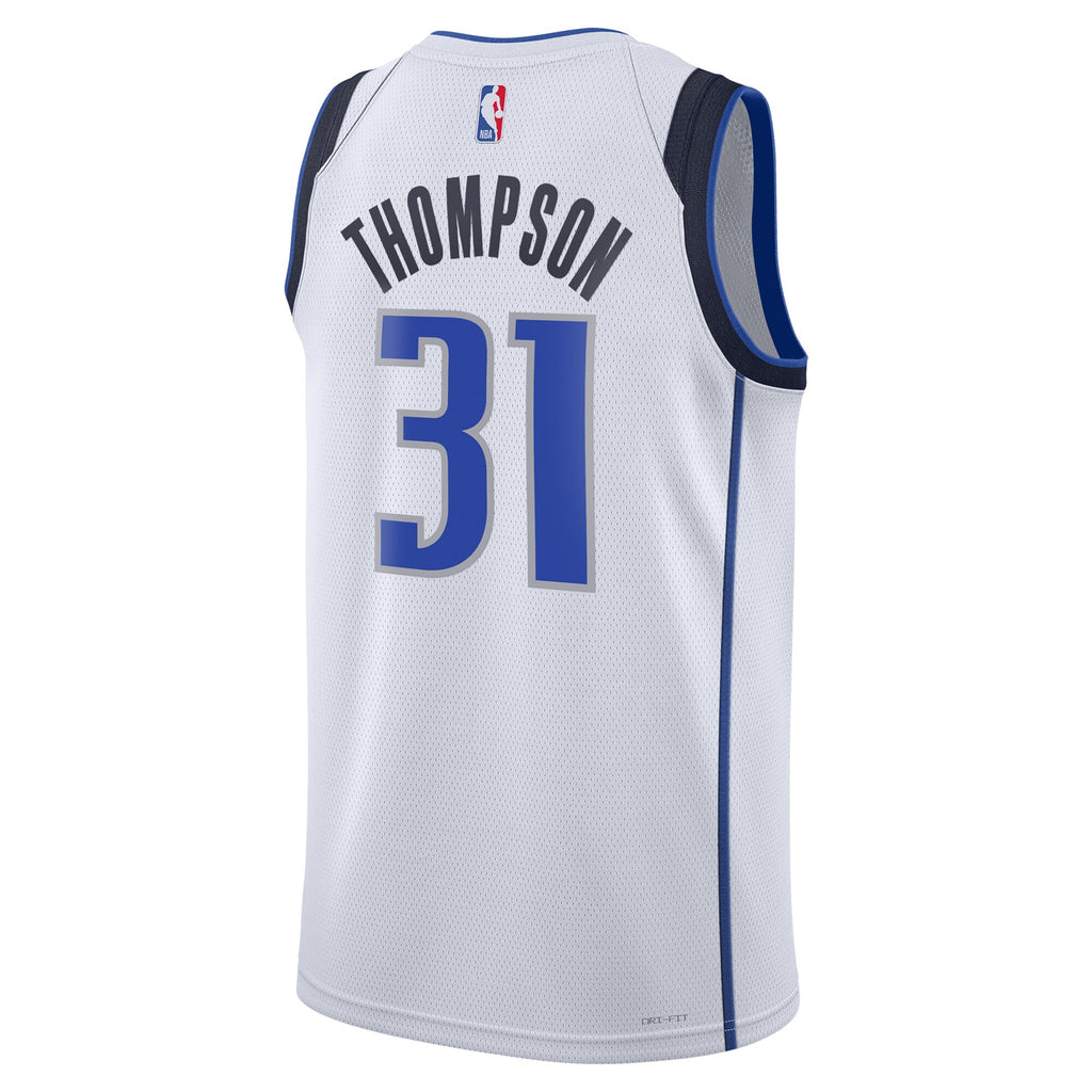 Dallas Mavericks Association Edition Swingman Jersey - White - Klay Thompson - Unisex