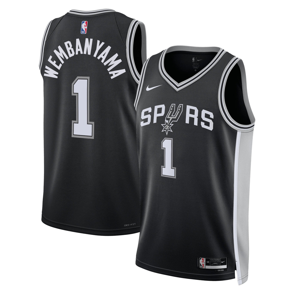 San Antonio Spurs Icon Swingman Jersey - Victor Wembanyama - Mens